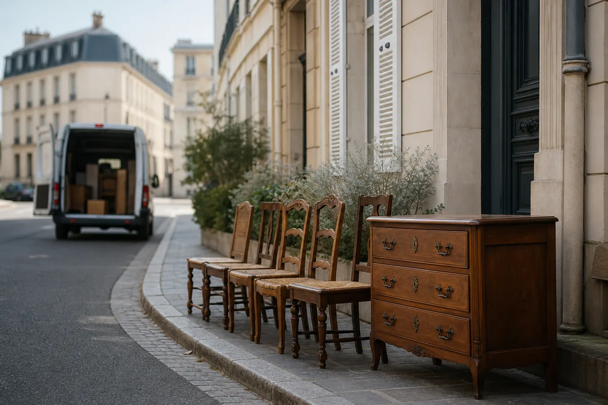 Débarras d'appartement à Versailles : cas concrets