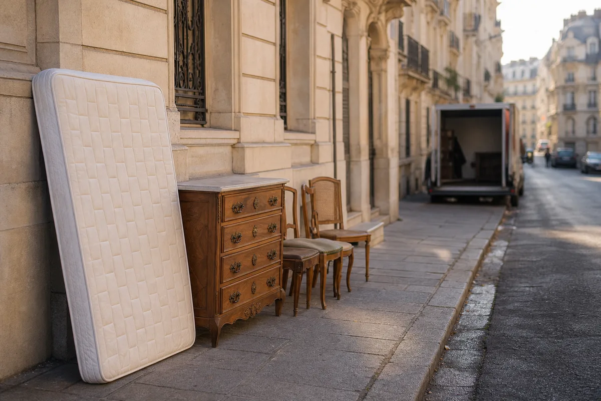 Encombrants à Paris
